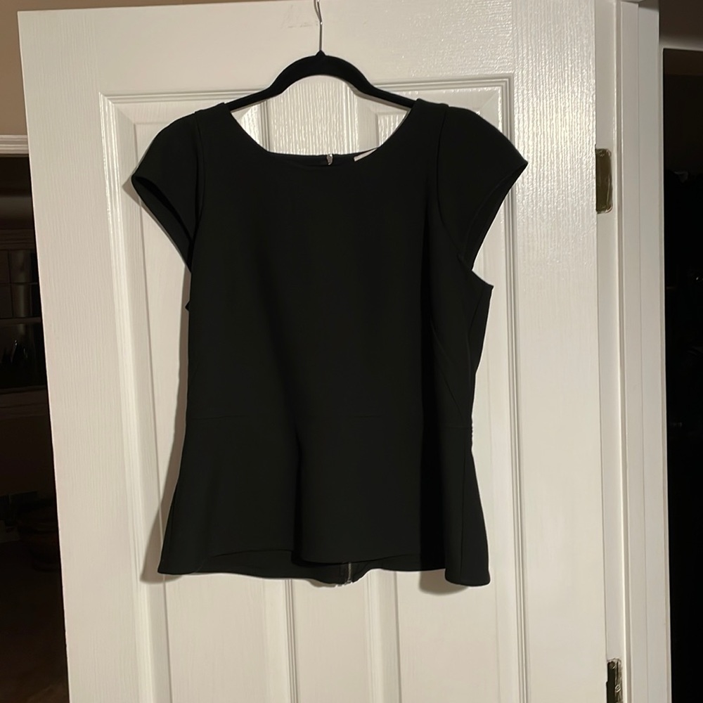 Loft beautiful cap sleeve peplum top 14